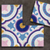 suelo hidráulico clásico rosa azul