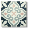 mosaico hidráulico arabesco gris