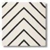 mosaico geométrico enlazado blanco