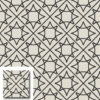 Mosaico hidraulico artesanal - Geométrico SQ20117