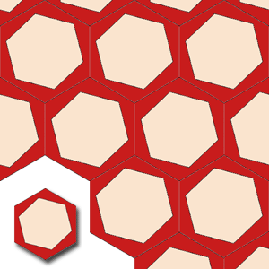 Ref: XH20005 Suelo hidráulico Hexagonal