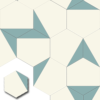 Ref: XH20009 Mosaico de cemento hexagonal - Imagen 3