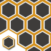 Ref: XH20013 Baldosa Hidráulica hexagonal - Imagen 3