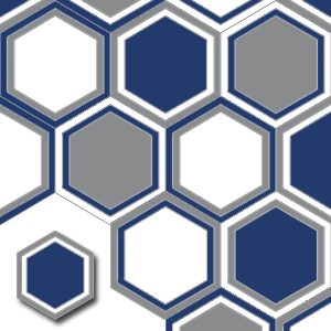 Ref: XH20013 Hexagonal Hydraulic Tile