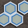 Ref: XH20013 Baldosa Hidráulica hexagonal - Imagen 2