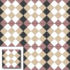 mosaico hidraulico simple clasico damero