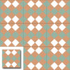 mosaico hidraulico simple clasico damero