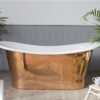 The Sherlock bath, polilshed copper luxury