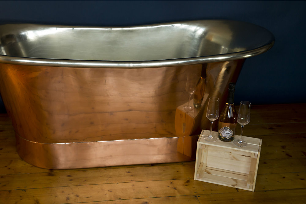 Darcy bañera de cobre