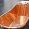 Handmade copper bath-Eyre