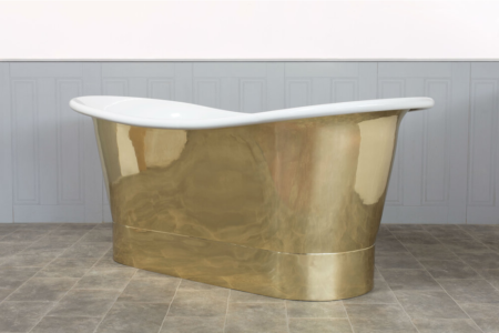 Brass handmade bathtub