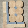 zllige begmat barro cocido suelos color azul luvia