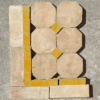 zllige begmat barro cocido suelos color naranja amarillo sol