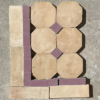 zllige begmat barro cocido suelos color violeta