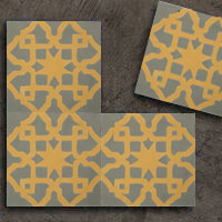 Ref: SQ20118 Handmade encaustic tile