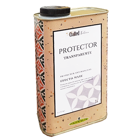 Matte effect anti-stain protector