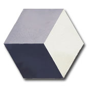 Réf : XH20001 Carreau de ciment hexagonale