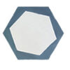 suelo hidráulico hexagonal simple geométrico