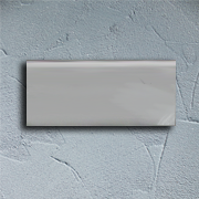 Gray cement tile skirting
