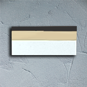 Carreaux de ciment plinthe linéaire beige