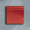 rodapie alto rojo
