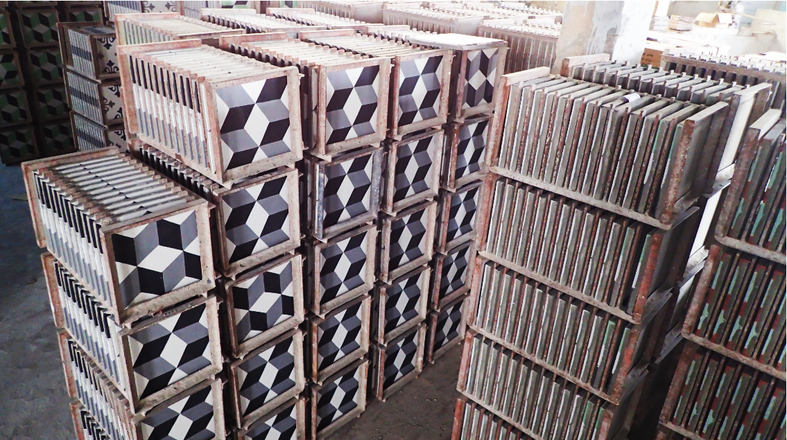 Encaustic tile factory