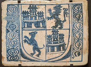 средневековая испанская плитка