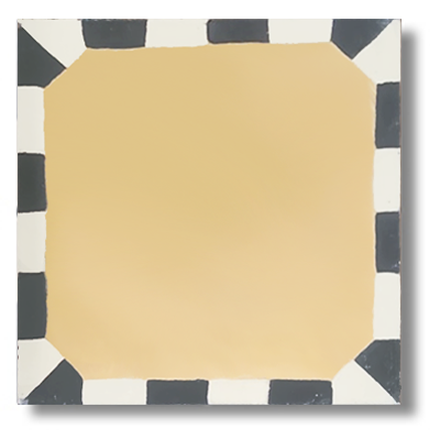 Retro cement tiles in various colors