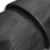 Teja decorativa curva negra