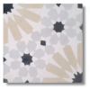 baldosa estilo arabesco suelo hidráulico beige y gris