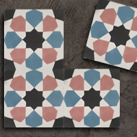 Baldosas hidráulicas | Suelo hidráulico | Crafted Tiles Suelo Hidráulico Artesanal – Arabesco Sq20169-1